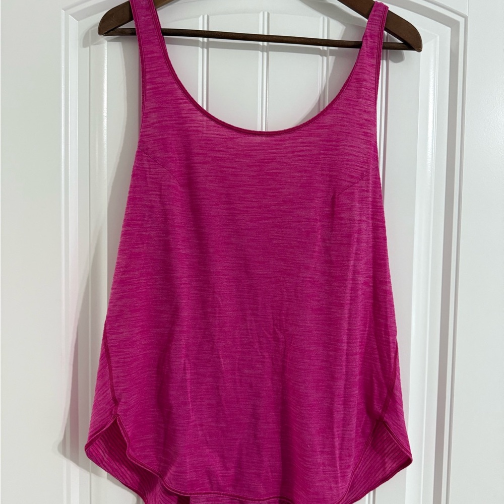 Pink Lululemon Sleeveless Top - XL